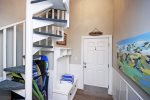 Stairwell to loft